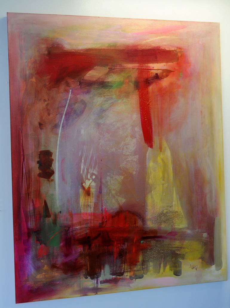 Original Abstract Expressionism Abstract Painting by Melissa Behr