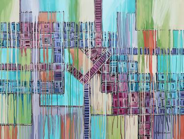 Original Abstract Paintings by Eduardo Verdecia