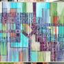 Eduardo Verdecia. Aerial Abstraction # 24. Front of the Painting. 2017