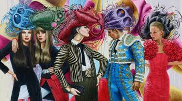 Print of Figurative Pop Culture/Celebrity Paintings by Yunia Lores