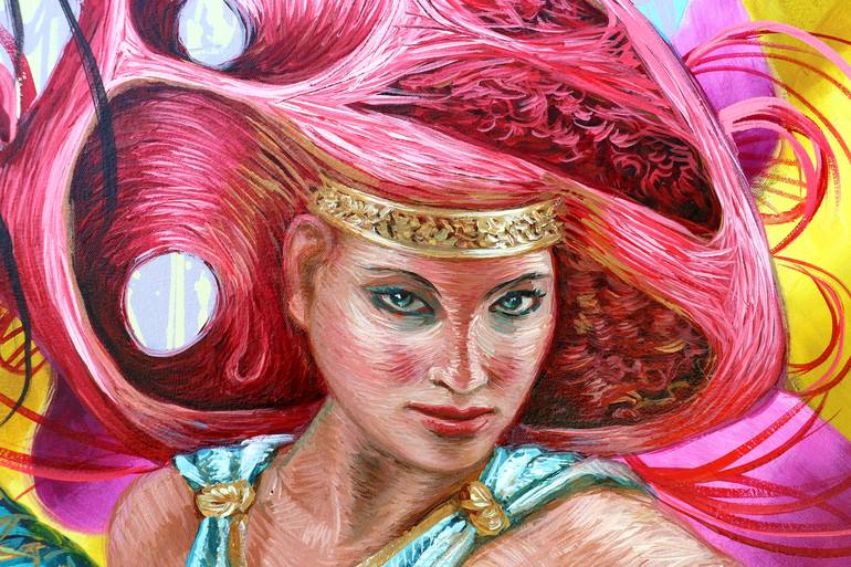 Original Figurative Pop Culture/Celebrity Painting by Yunia Lores