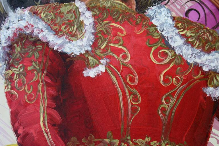 Original Figurative Fashion Painting by Yunia Lores