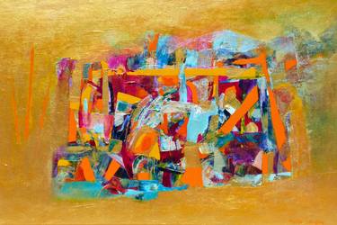 Print of Abstract Expressionism Abstract Paintings by Melita Johnston