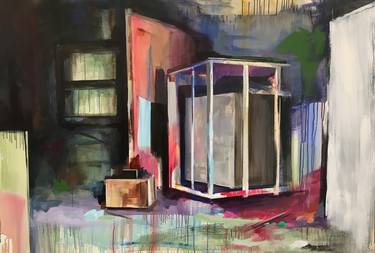 Print of Modern Architecture Paintings by Marleen Hannon