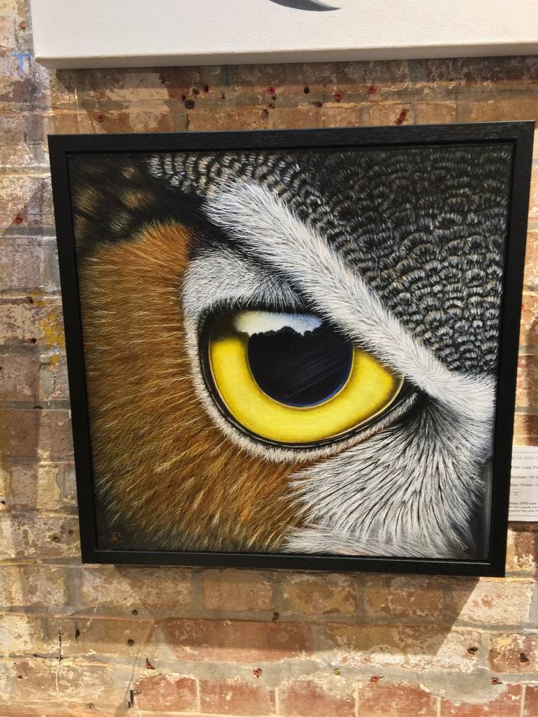 Original Photorealism Animal Painting by Ayse Rifat