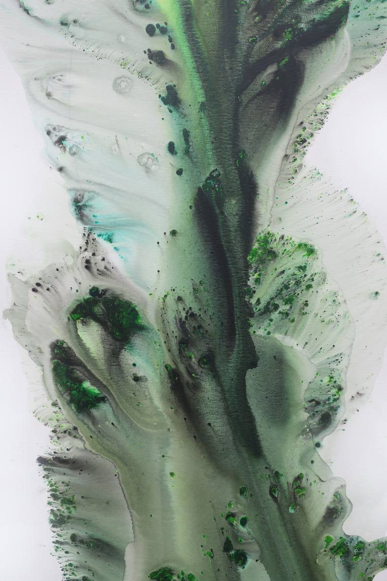 Original Abstract Tree Painting by Muriel Napoli
