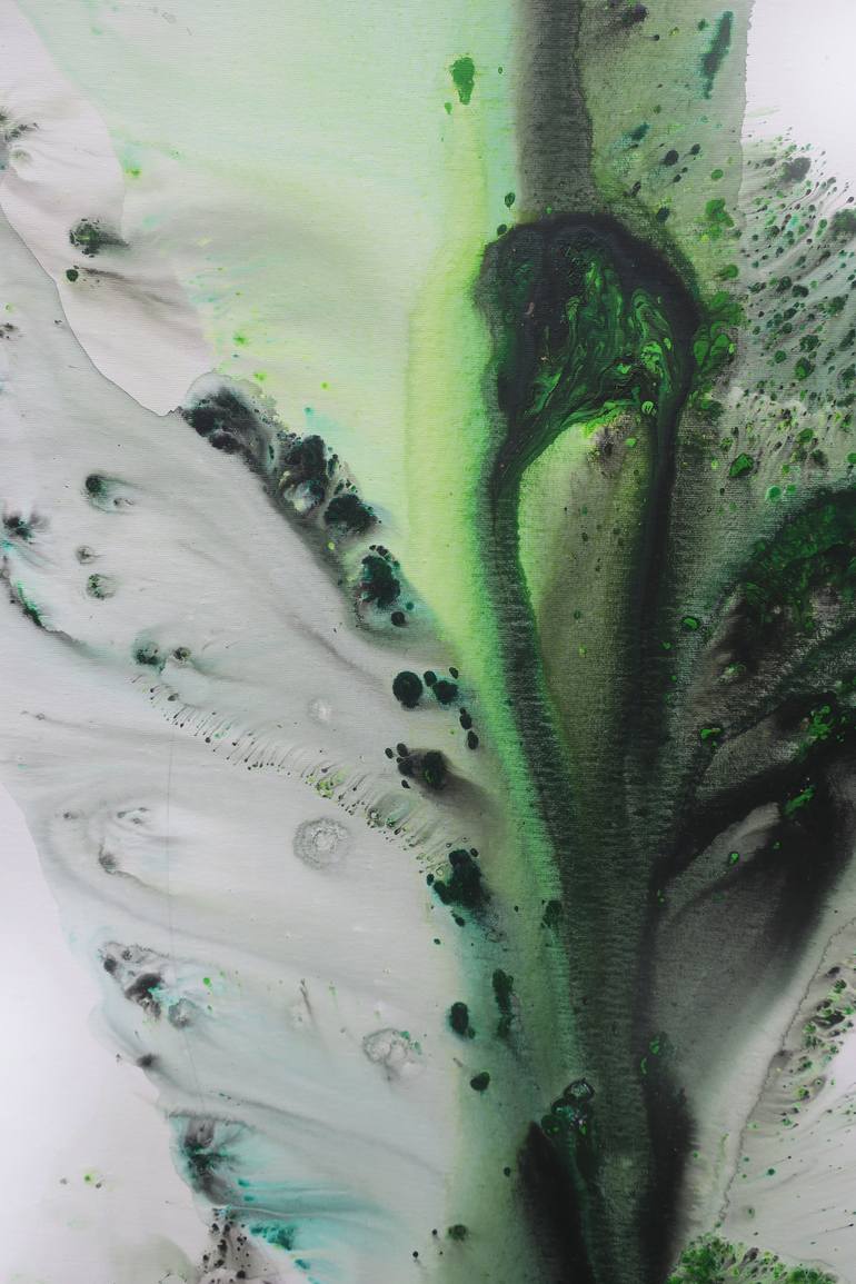 Original Abstract Tree Painting by Muriel Napoli
