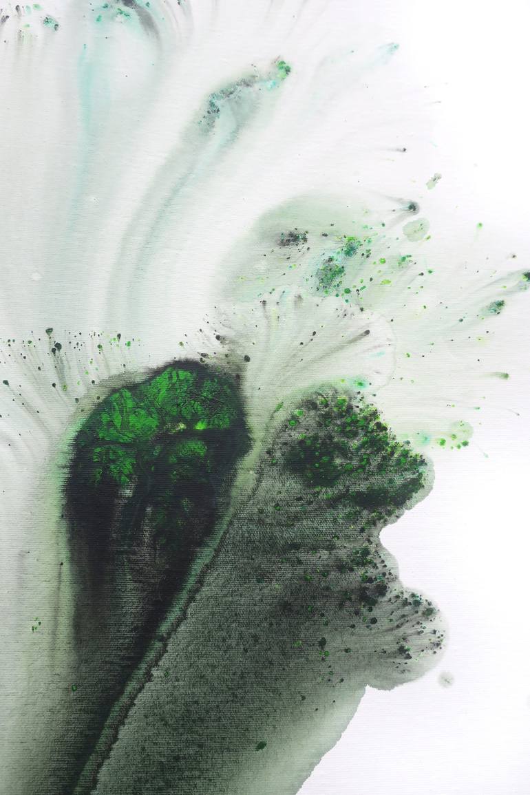 Original Abstract Tree Painting by Muriel Napoli