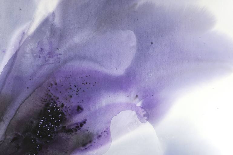 Original Abstract Botanic Painting by Muriel Napoli