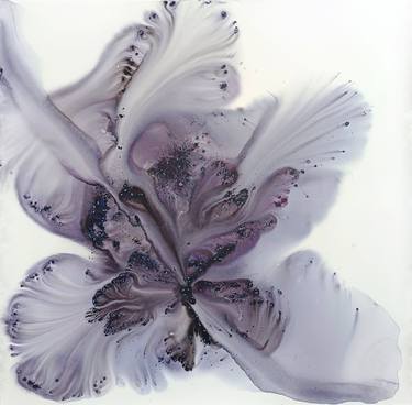 Print of Abstract Floral Paintings by Muriel napoli