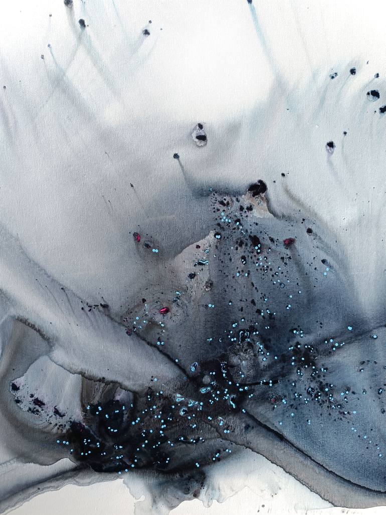 Original Minimalism Landscape Painting by Muriel Napoli