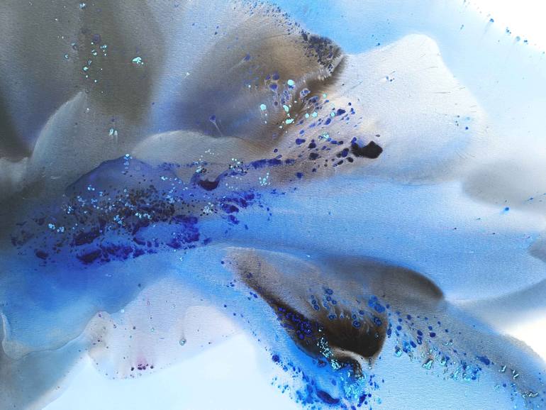 Original Abstract Landscape Painting by Muriel Napoli
