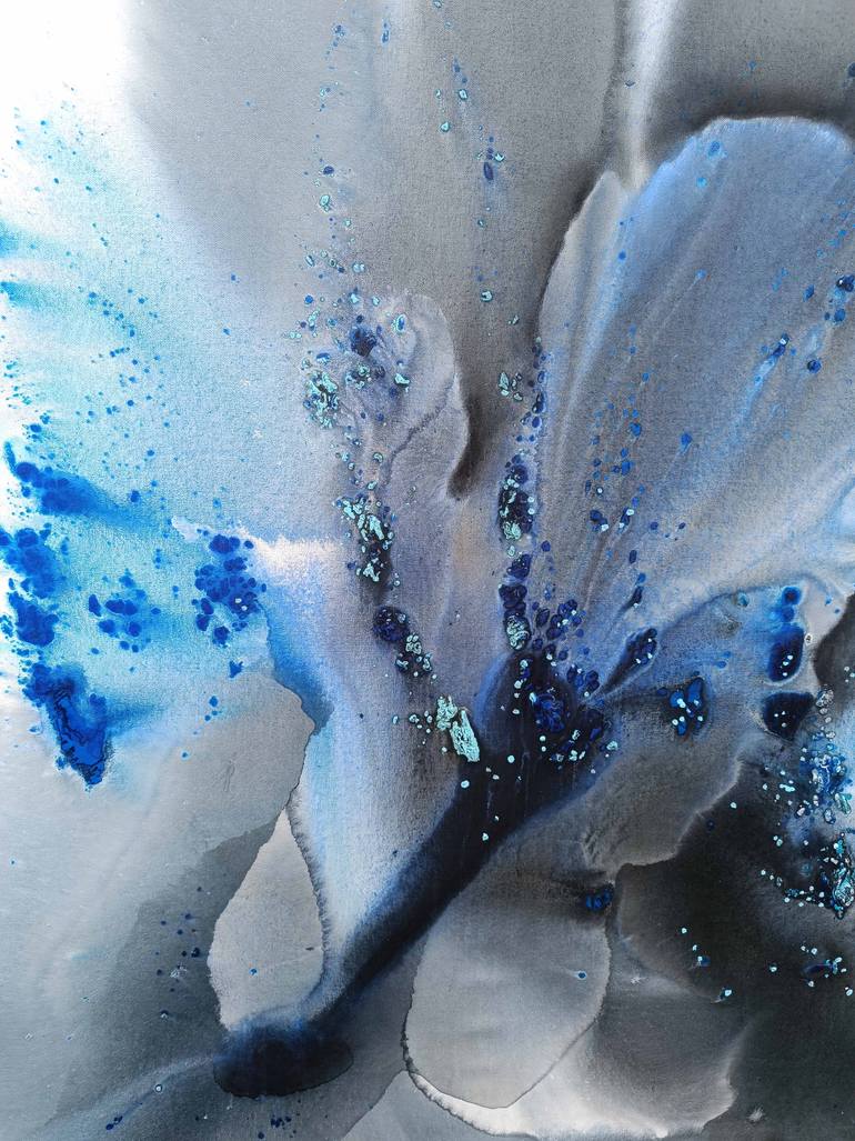 Original Abstract Landscape Painting by Muriel Napoli