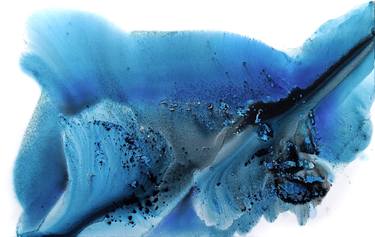 Original Abstract Landscape Painting by Muriel Napoli