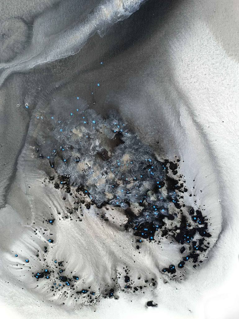 Original Abstract Landscape Painting by Muriel Napoli