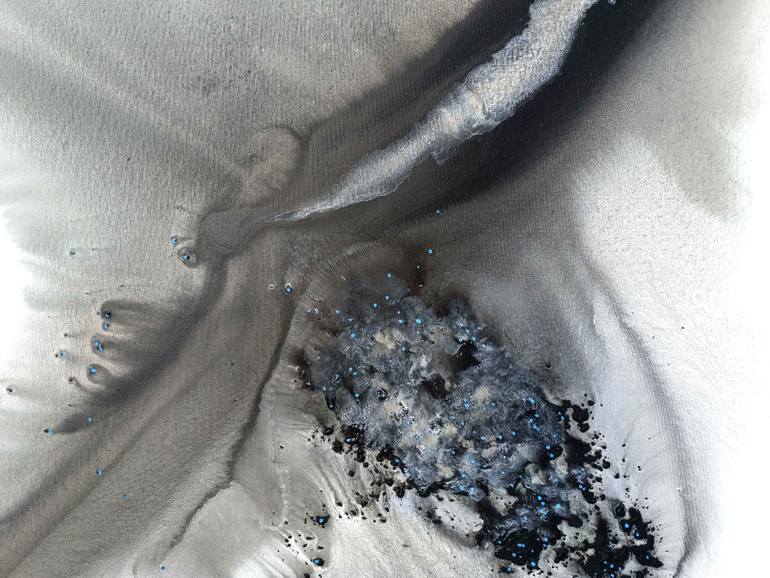 Original Abstract Landscape Painting by Muriel Napoli