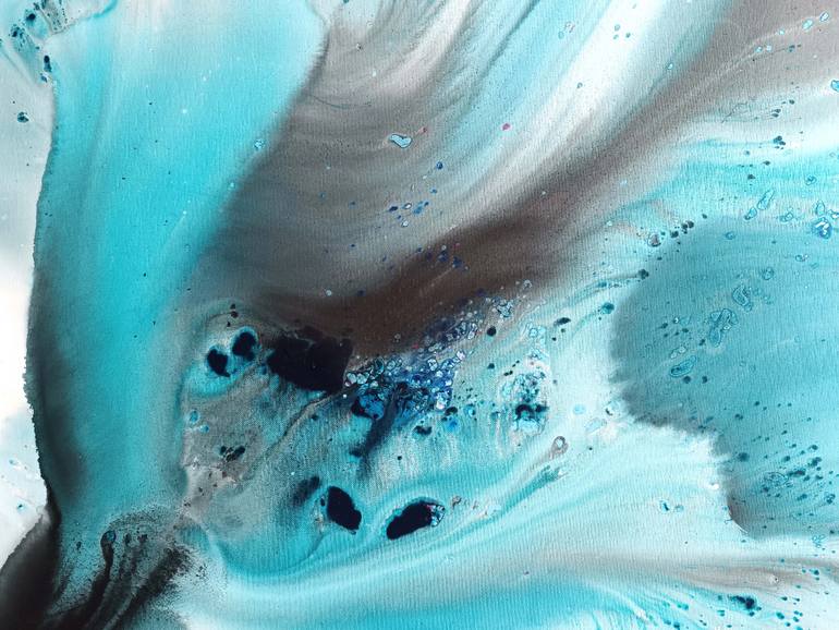 Original Abstract Expressionism Nature Painting by Muriel Napoli