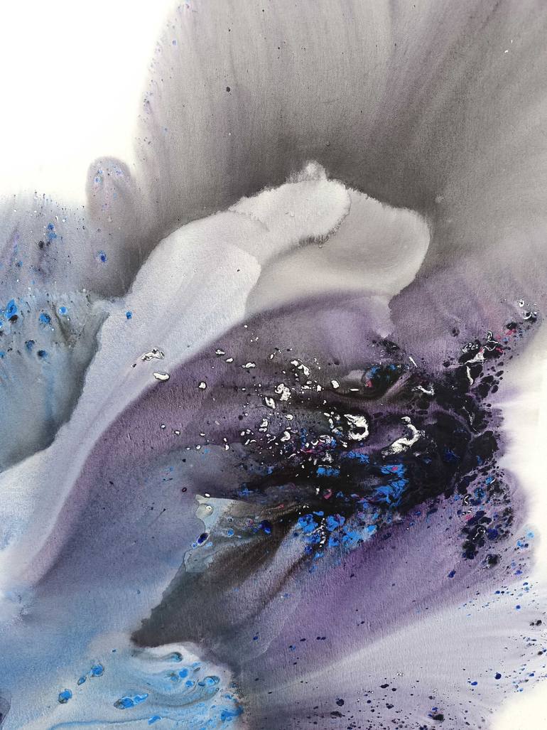 Original Abstract Nature Painting by Muriel Napoli