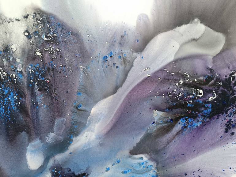 Original Abstract Nature Painting by Muriel Napoli