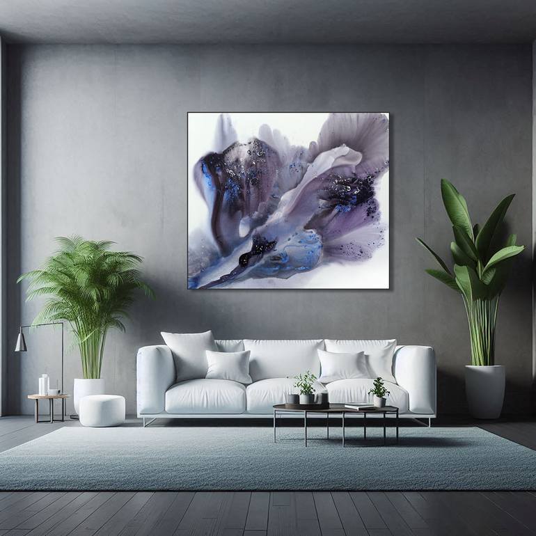 Original Abstract Nature Painting by Muriel Napoli