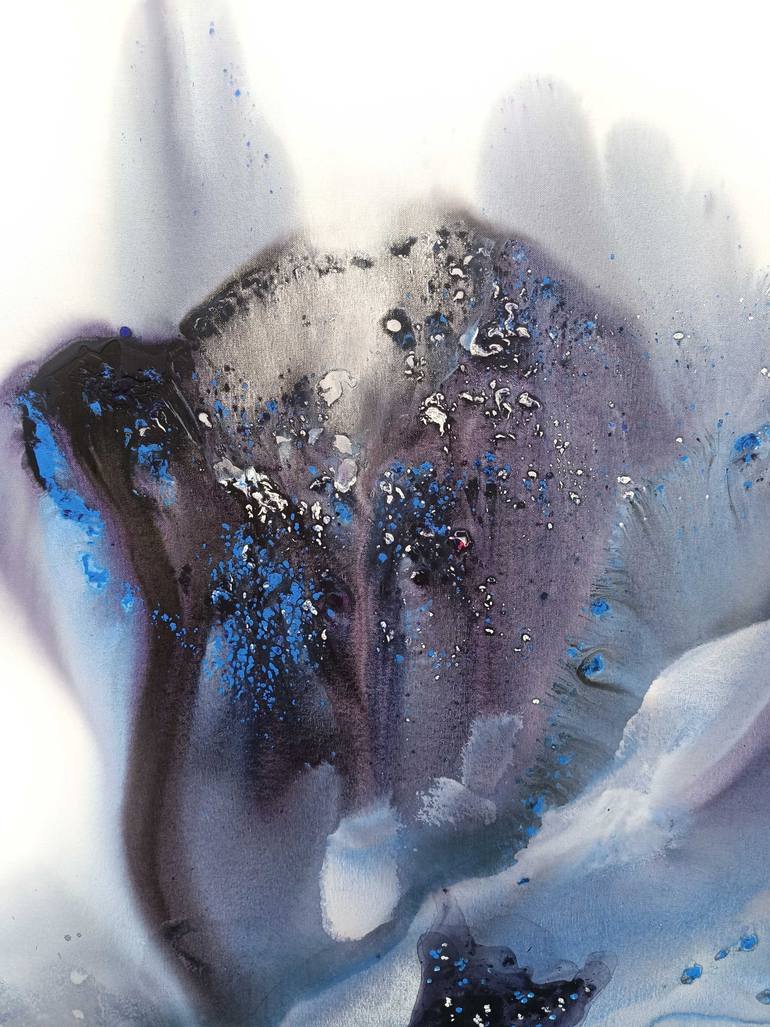 Original Abstract Nature Painting by Muriel Napoli