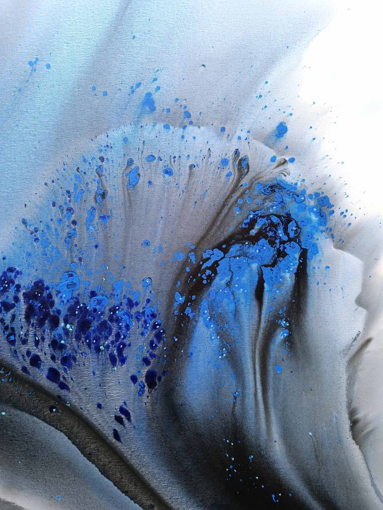 Original Minimalism Abstract Painting by Muriel Napoli