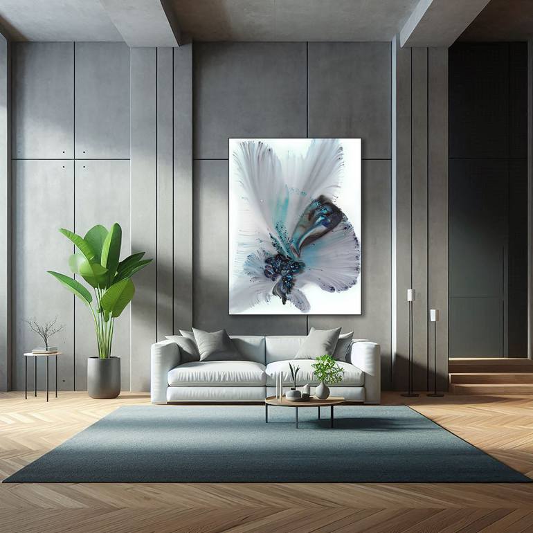 Original Abstract Expressionism Abstract Painting by Muriel Napoli