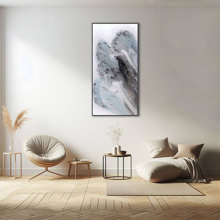 Original Abstract Expressionism Abstract Painting by Muriel Napoli