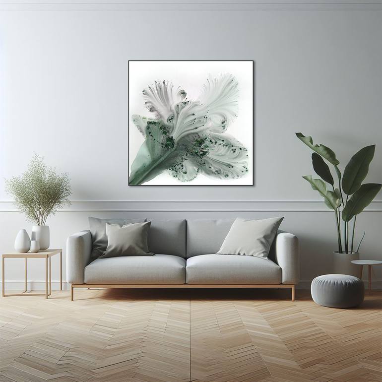 Original Minimalism Abstract Painting by Muriel Napoli