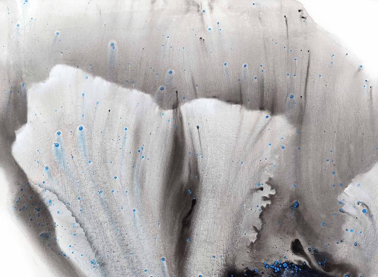 Original Abstract Botanic Painting by Muriel Napoli