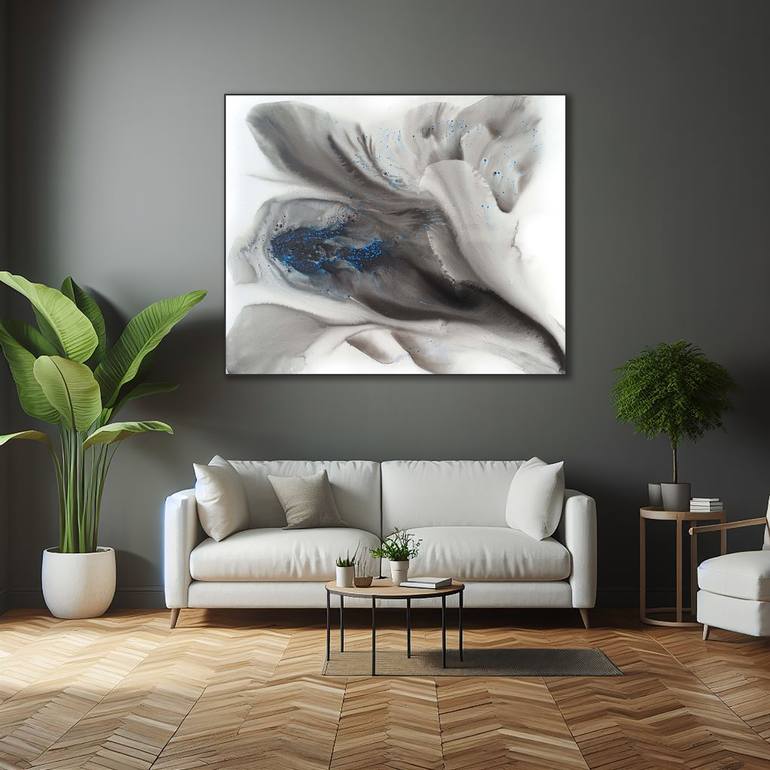 Original Abstract Expressionism Abstract Painting by Muriel Napoli