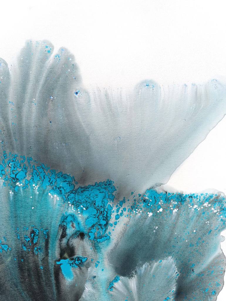 Original Abstract Expressionism Nature Painting by Muriel Napoli