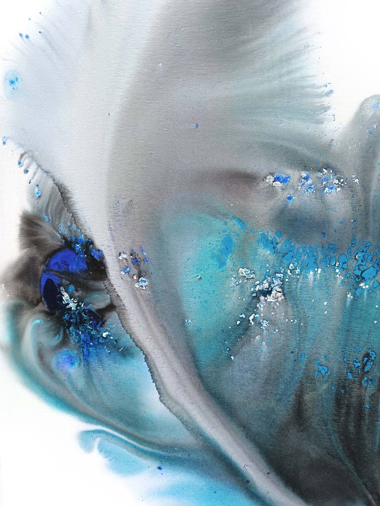 Original Abstract Expressionism Nature Painting by Muriel Napoli