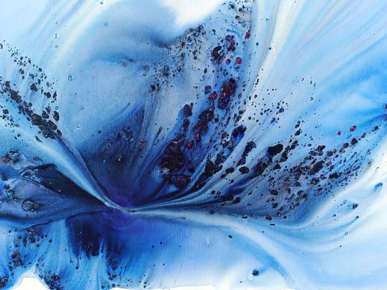 Original Abstract Expressionism Landscape Painting by Muriel Napoli
