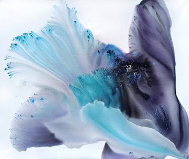 Original Abstract Botanic Paintings by Muriel Napoli