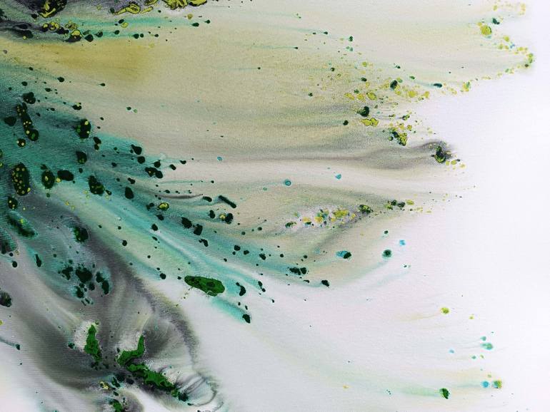Original Abstract Expressionism Abstract Painting by Muriel Napoli