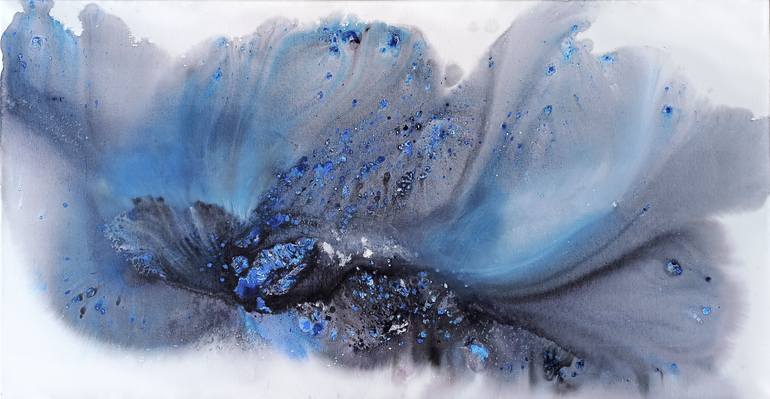 Original Abstract Expressionism Abstract Painting by Muriel Napoli