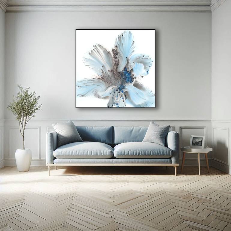 Original Abstract Expressionism Landscape Painting by Muriel Napoli