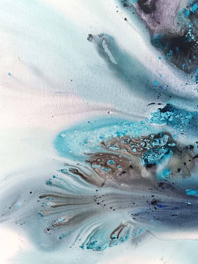 Original Abstract Landscape Painting by Muriel Napoli