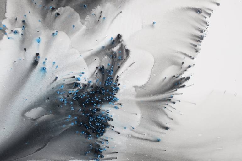 Original Figurative Floral Painting by Muriel Napoli