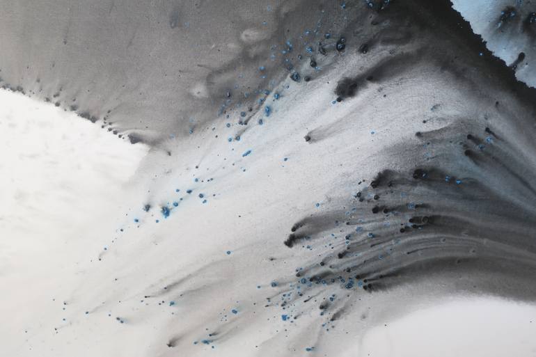Original Minimalism Aerial Painting by Muriel Napoli