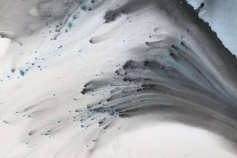 Original Minimalism Aerial Painting by Muriel Napoli