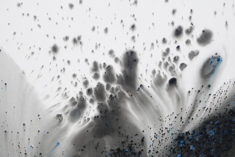 Original Surrealism Graffiti Painting by Muriel Napoli