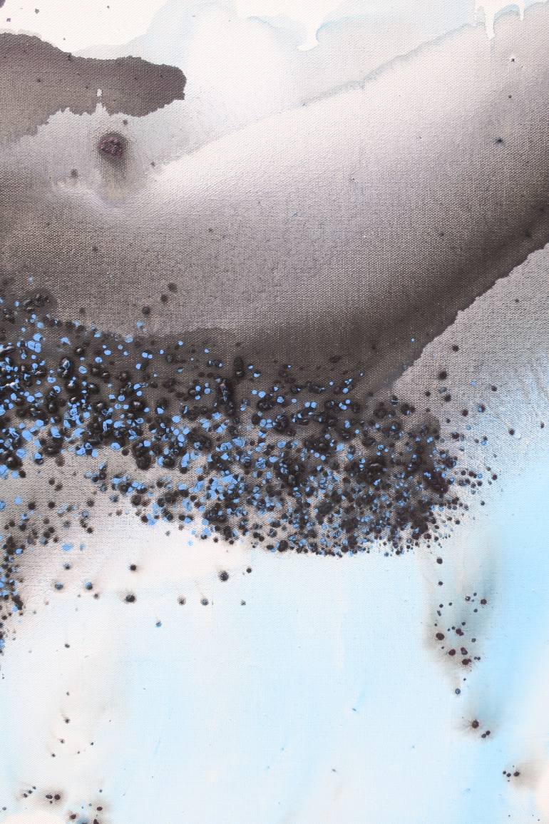 Original Abstract Nature Painting by Muriel Napoli