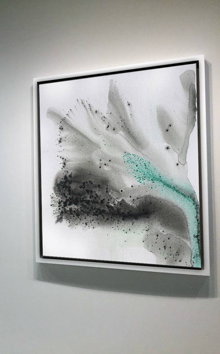 Original Abstract Nature Painting by Muriel Napoli