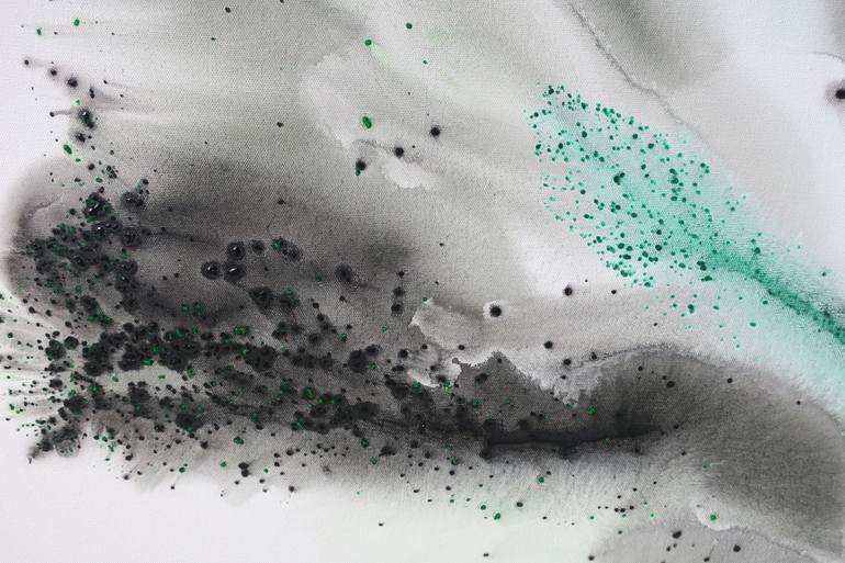 Original Abstract Nature Painting by Muriel Napoli
