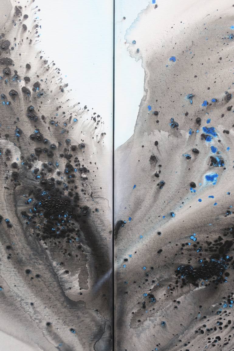 Original Abstract Nature Painting by Muriel Napoli