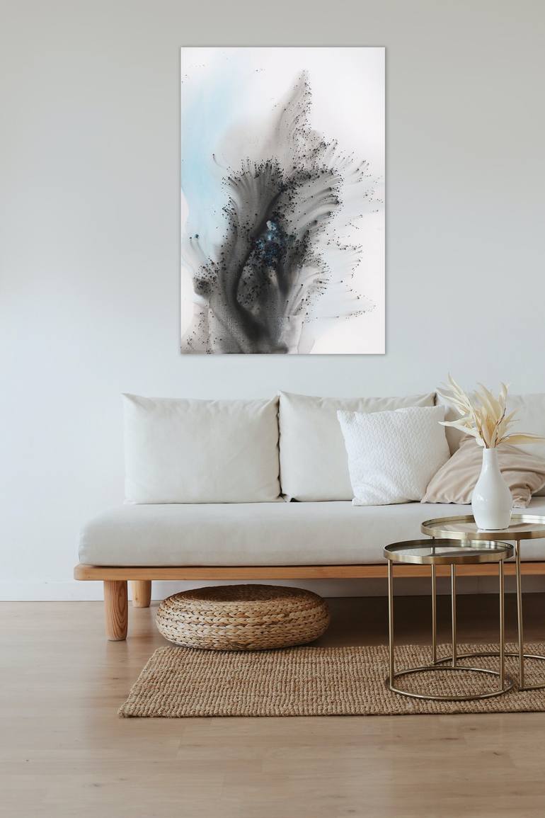 Original Abstract Nature Painting by Muriel napoli