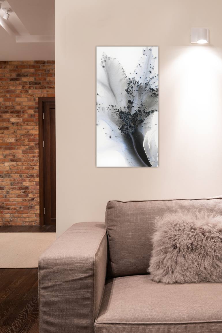 Original Abstract Nature Painting by Muriel Napoli