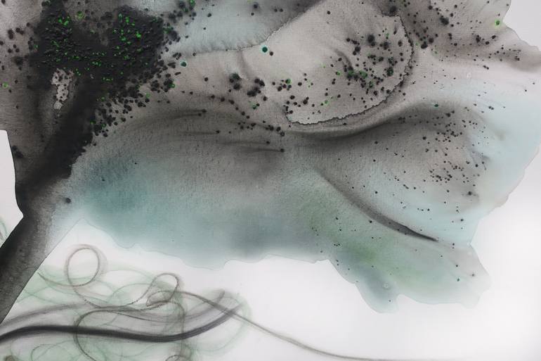 Original Abstract Nature Painting by Muriel Napoli
